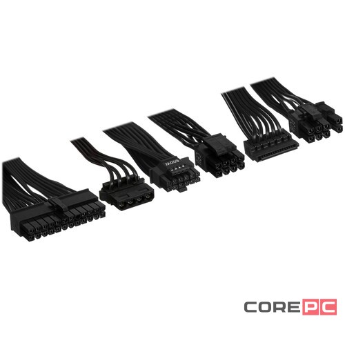 Блок питания ADATA XPG 750W CORE REACTOR II VE 750 (COREREACTORIIVE750G-BKCEU) 16 Pin (PCIe 5.0 Connector Cable Details)