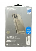 Powerbank магнитный с MagSafe Momax Q. Mag X1 10000mAh IP117AE Титан