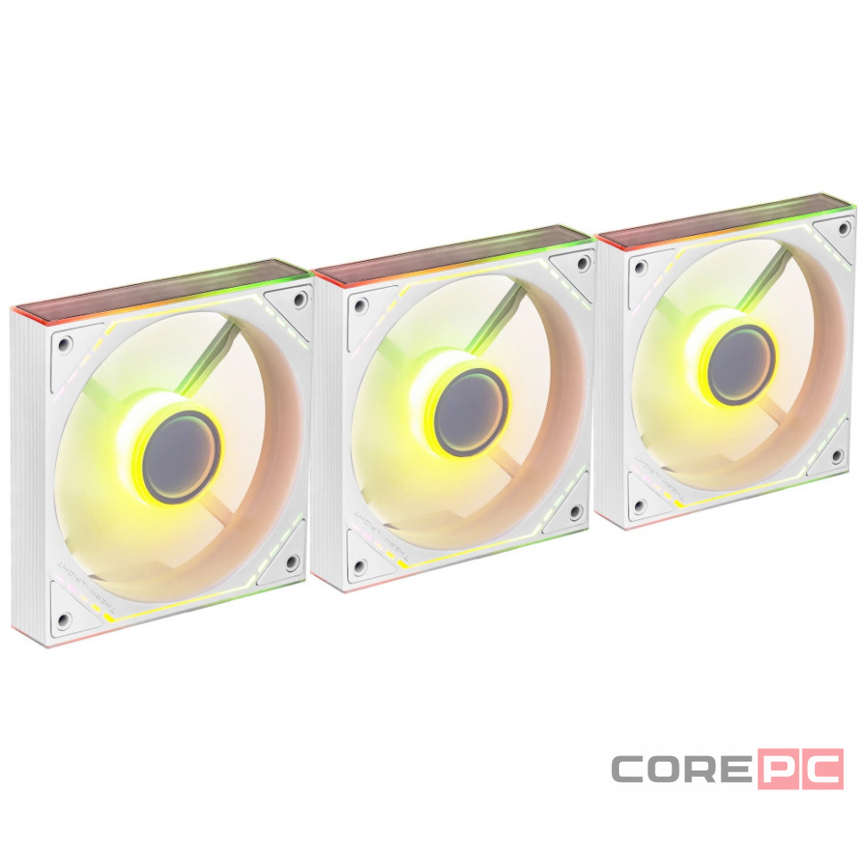 Комплект вентиляторов для корпуса Thermalright TL-M12W-S X3 ARGB White (TRTLM12WS.3P)