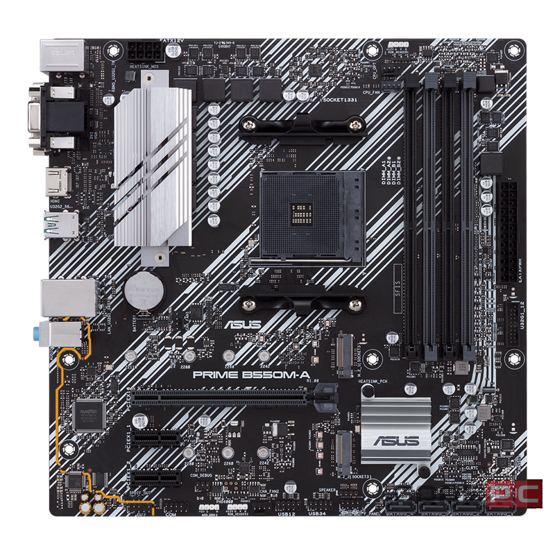 Материнская плата ASUS PRIME B550M-A/CSM (90MB14I0-M0EAYC)