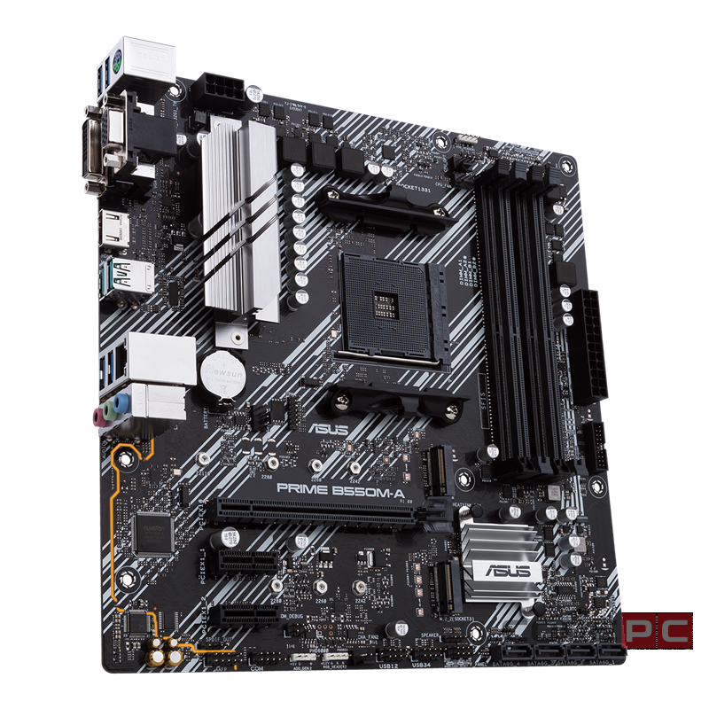 Материнская плата ASUS PRIME B550M-A/CSM (90MB14I0-M0EAYC)