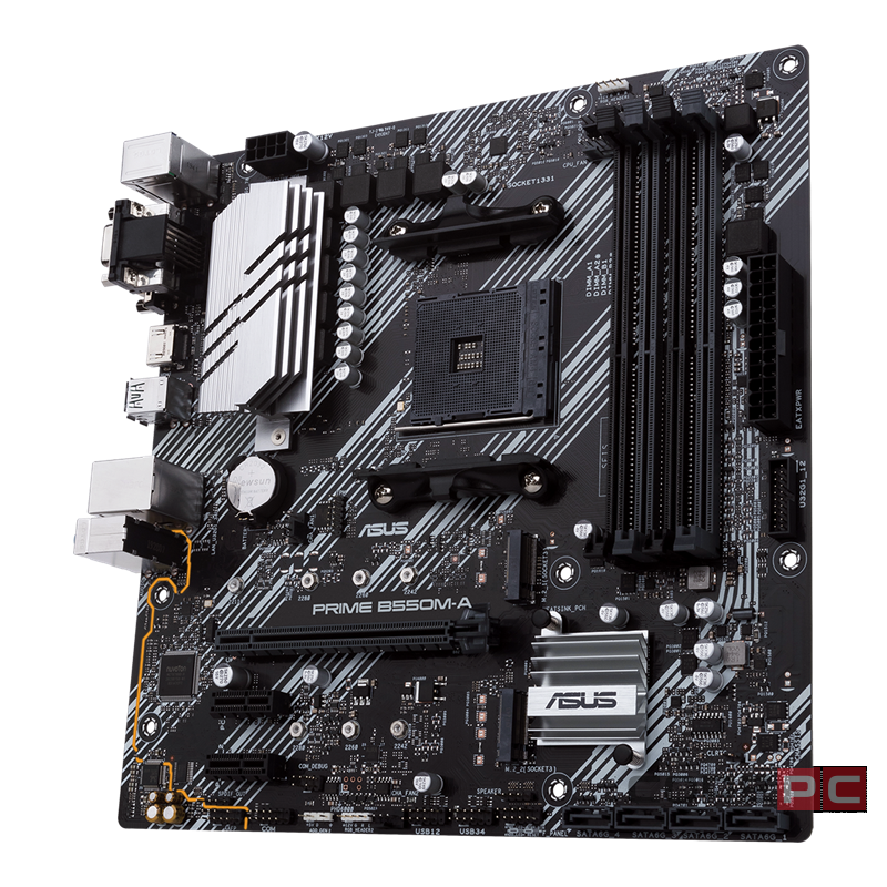 Материнская плата ASUS PRIME B550M-A/CSM (90MB14I0-M0EAYC)