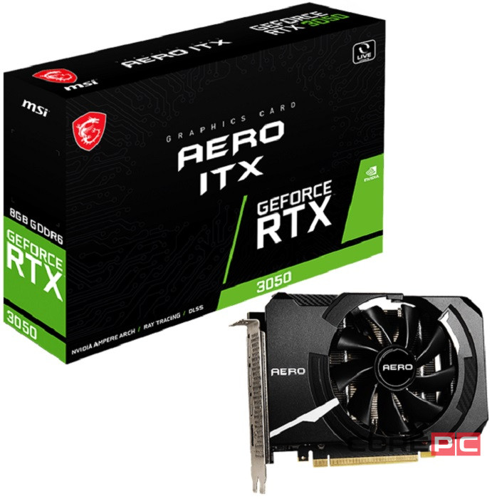 Видеокарта MSI (RTX 3050 GAMING X 6G) GeForce RTX 3050 6GB GAMING X