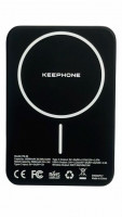 Powerbank магнитный с MagSafe Keephone Kavos Semi-Solid Battery 10000mAh черно-зеленый