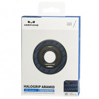 Магнитное кольцо Keephone Halogrip Aramid синее