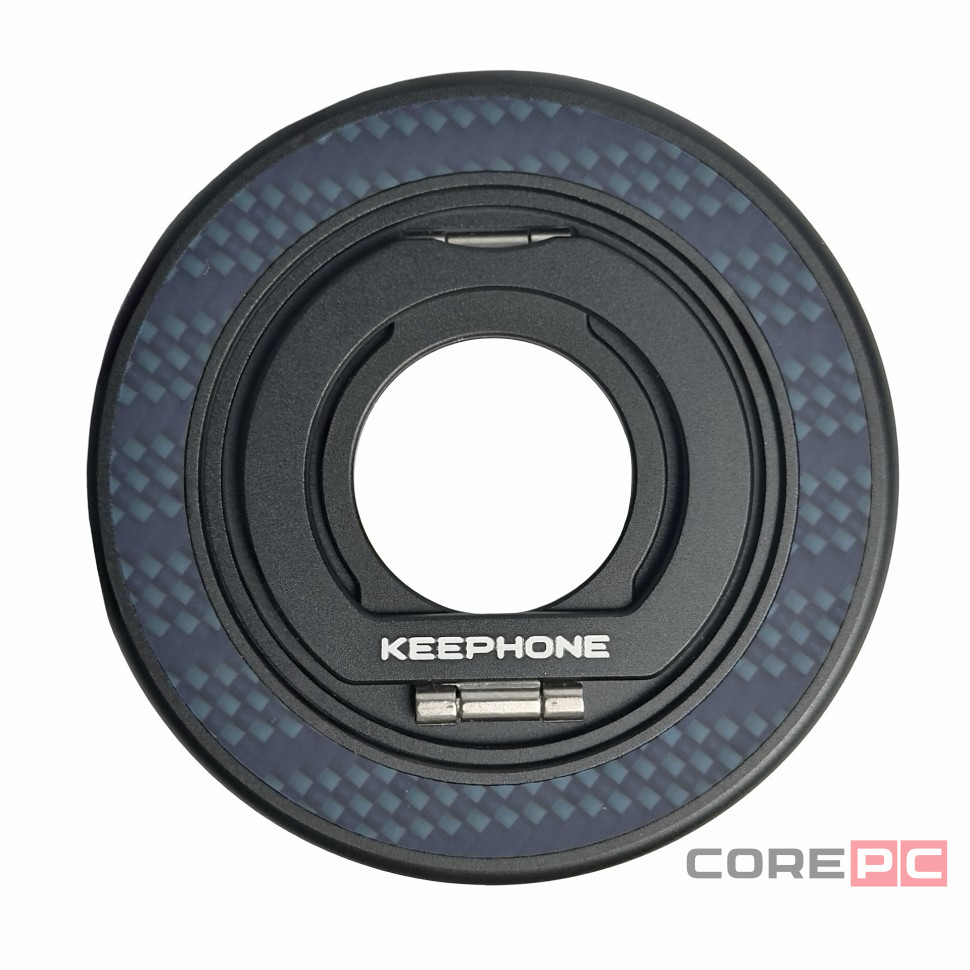 Магнитное кольцо Keephone Halogrip Aramid синее