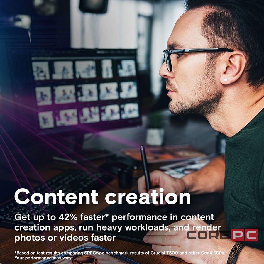 Твердотельный накопитель CRUCIAL 500 Gb T500 (CT500T500SSD8)