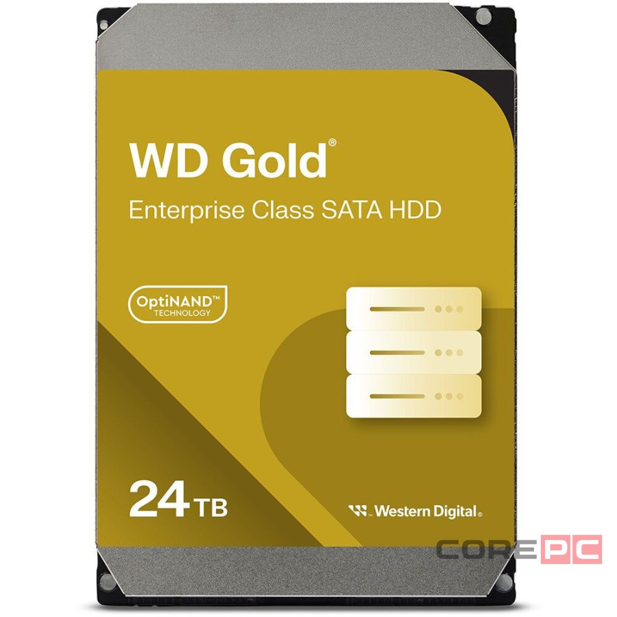 Жесткий диск Western Digital 24000 Gb Gold (WD242KRYZ)