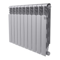 Радиатор Royal Thermo Revolution Bimetall 500 2.0/Silver Satin - 10 секц.