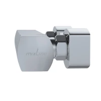 Смеситель для душа MIXLINE МЛ27-07/ML27-07, рычажное управление, цвет хром