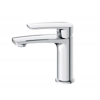 Смеситель для раковины Haiba HB10587, рычажное управление, цвет хром