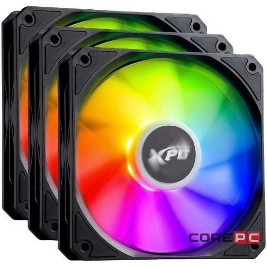 Комплект вентиляторов для корпуса ADATA XPG VENTOR120ARGBPWM3C-BKCWW