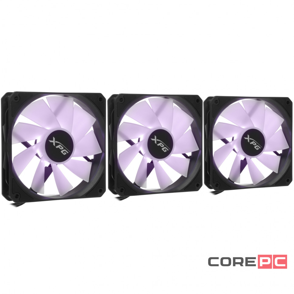 Комплект вентиляторов для корпуса ADATA XPG VENTOR120ARGBPWM3C-BKCWW