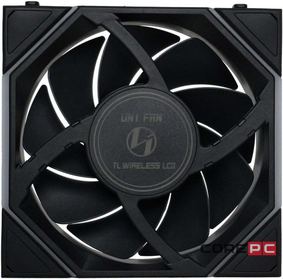 Вентилятор для корпуса Lian Li UNI FAN TL WIRELESS LCD 120 12TLLCD1W1B BLACK (G99.12TLLCD1W1B.R0)