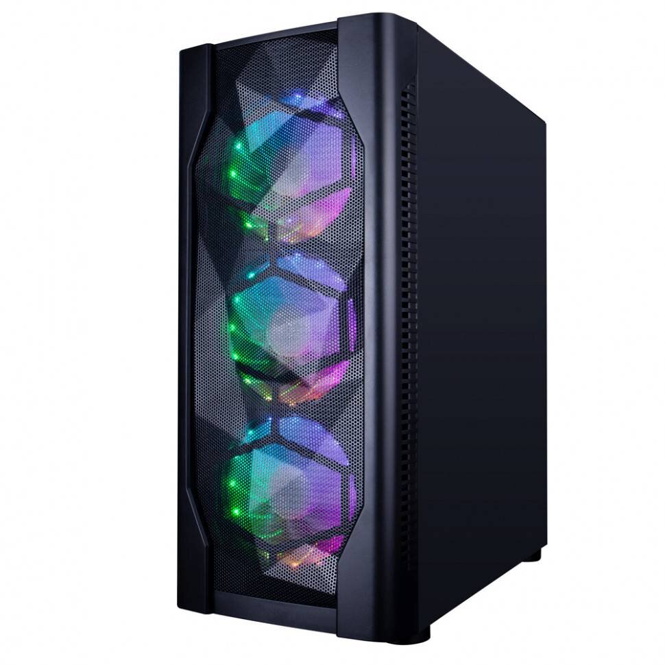 Компьютерный корпус 1STPLAYER DK D4 Black (D4-BK-4G6)