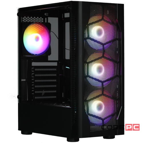 Компьютерный корпус 1STPLAYER DK D4 Black (D4-BK-4G6)