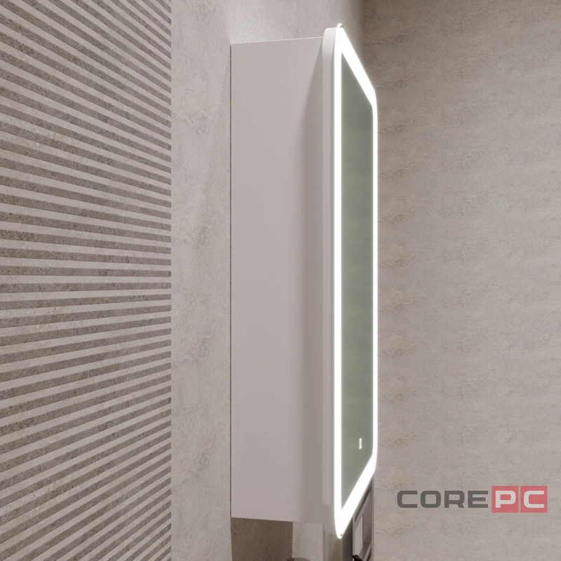 Зеркальный шкаф MIXLINE Фиджи 500х750 (ШВ) ПРАВЫЙ,сенсор.выкл, светодиодная подсветка