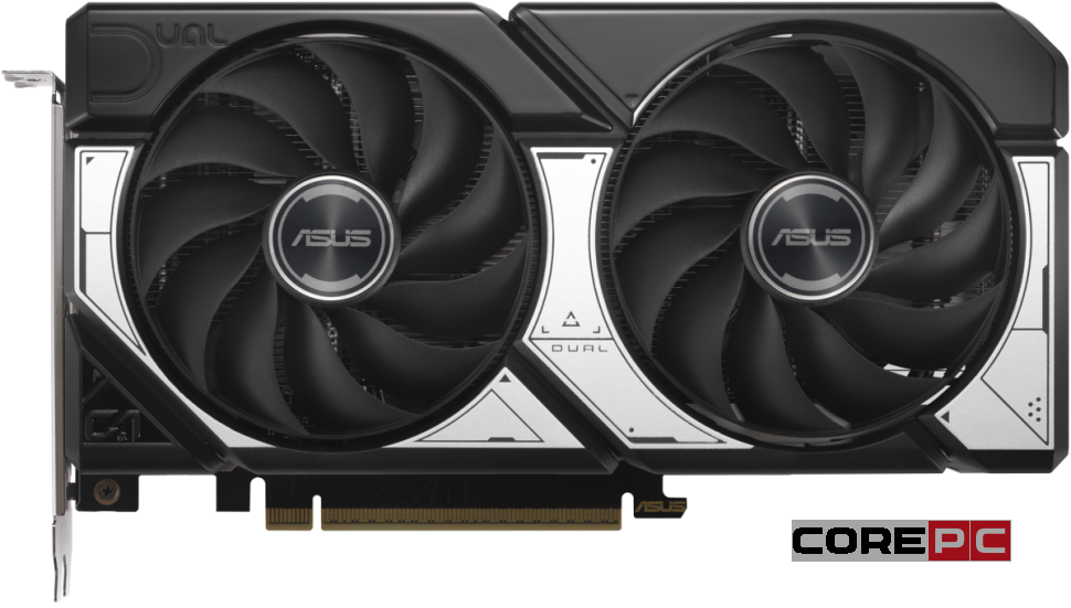 Видеокарта ASUS (DUAL-RTX5060TI-O16G) GeForce RTX 5060 Ti 16GB DUAL OC (90YV0MH0-M0NA00)