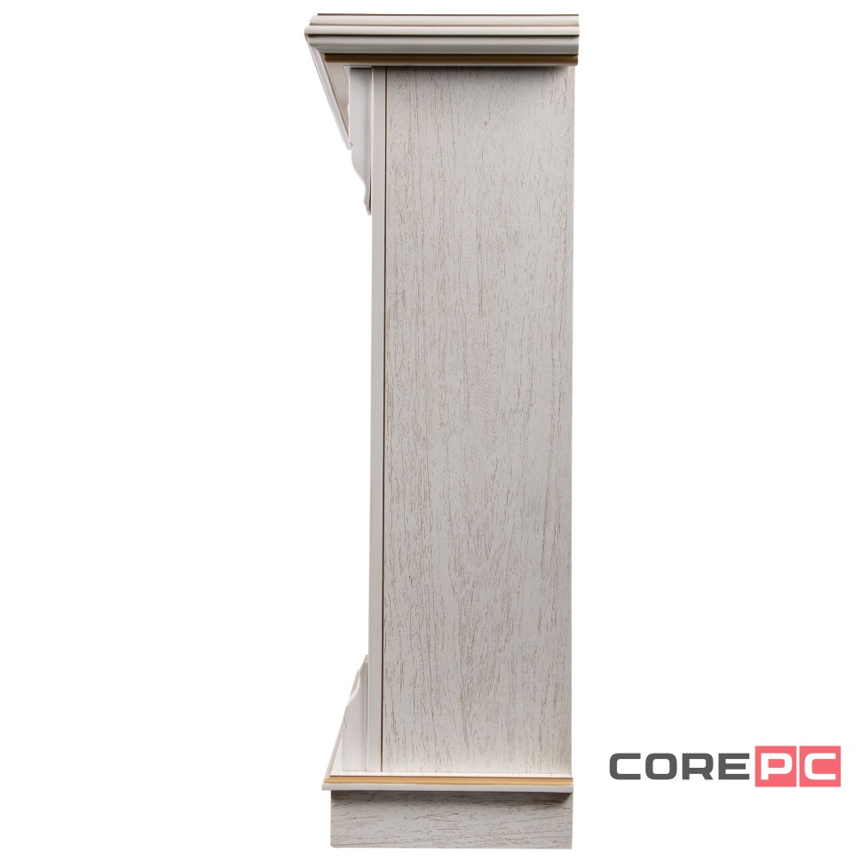 Портал Firelight Barocco 30 шпон белый дуб с золотой патиной