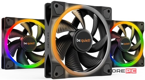 Комплект вентиляторов Be Quiet! LIGHT WINGS 120mm Triple-Pack BL076