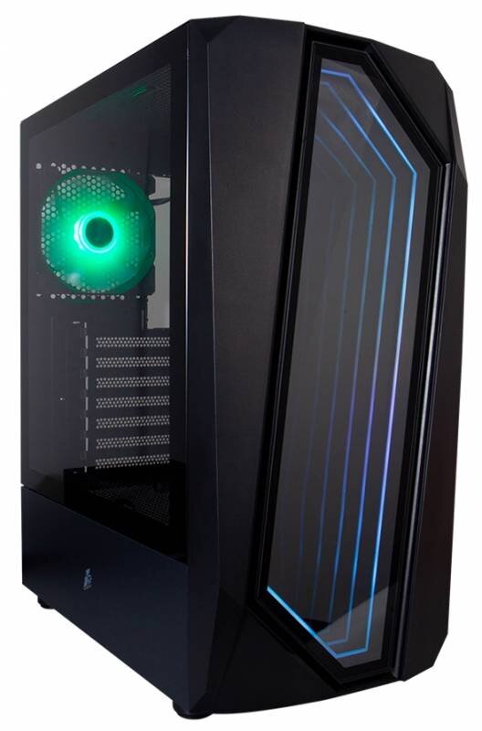 Компьютерный корпус 1STPLAYER INFINITE SPACE IS6 TG Black (IS6-BK-1F1)