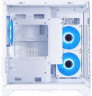 Компьютерный корпус 1STPLAYER MEGAVIEW MV5-TP ARGB White (MV5-TP-WH-2FC7R-W-1FC7-W)