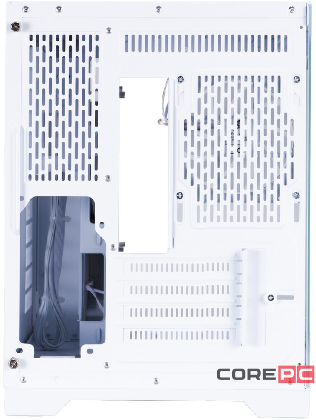Компьютерный корпус 1STPLAYER MEGAVIEW MV5-TP ARGB White (MV5-TP-WH-2FC7R-W-1FC7-W)