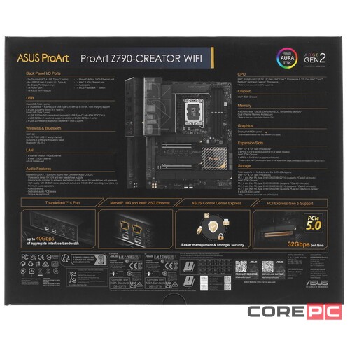 Материнская плата ASUS PROART Z790-CREATOR WIFI 90MB1DV0-M0EAY0