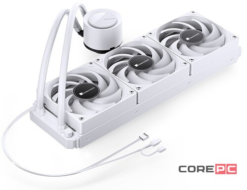 Система жидкостного охлаждения для процессора JONSBO TG-360 ARGB White PWM