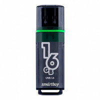 3.0 USB флеш накопитель Smartbuy 16GB Glossy Dark Grey (SB16GBGS-DG)