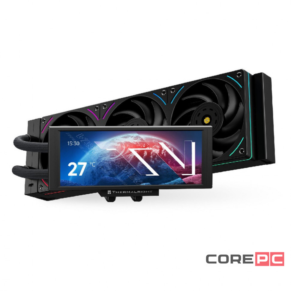 Система жидкостного охлаждения для процессора Thermalright Trofeo Vision 360 ARGB Black (TRTV360AB)