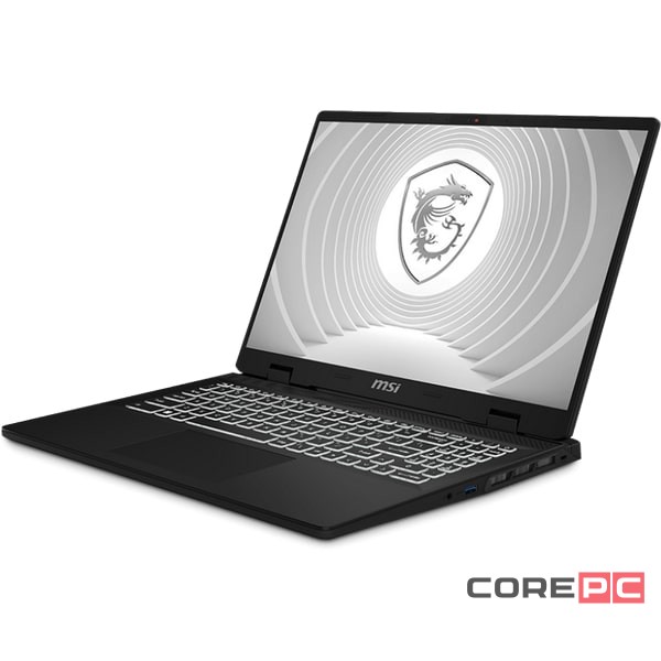 Ноутбук MSI CreatorPro M16 HX C14VKG-288US (i7-14650HX/32GB/1024GB SSD/16.0"/1920x1080/144Hz/NVIDIA RTX 3000 Ada/Windows 11 Pro) Черный