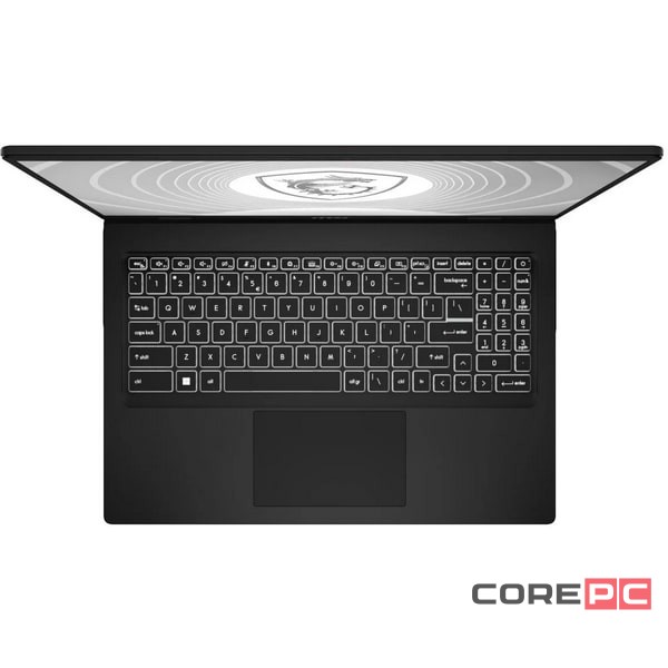 Ноутбук MSI CreatorPro M16 HX C14VKG-288US (i7-14650HX/32GB/1024GB SSD/16.0"/1920x1080/144Hz/NVIDIA RTX 3000 Ada/Windows 11 Pro) Черный