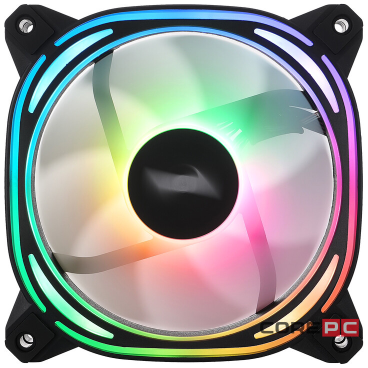 Вентилятор для корпуса 1STPLAYER FB7R ARGB Black (FB7R-BK)