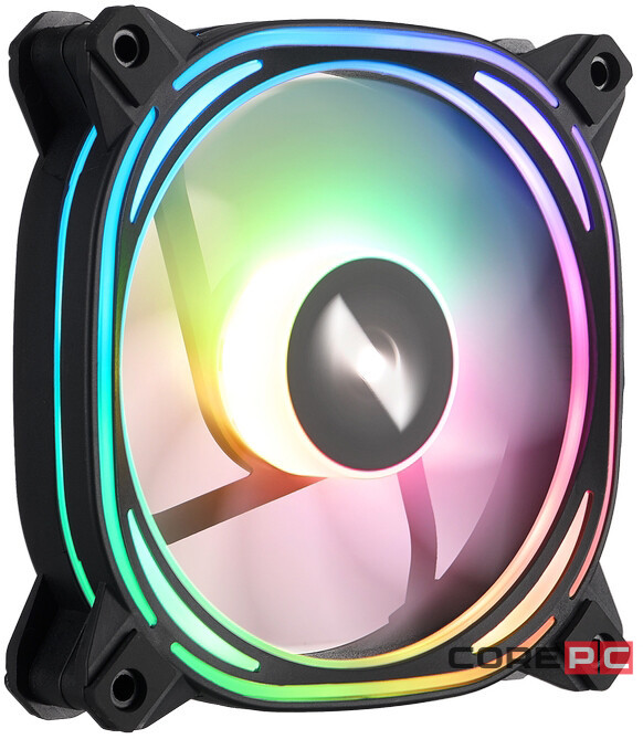 Вентилятор для корпуса 1STPLAYER FB7R ARGB Black (FB7R-BK)