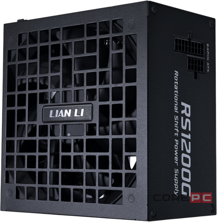 Блок питания Lian Li 1200W RS1200G USB HUB Black (G9P.RS1200G.BH00.RU) 16 Pin (PCIe 5.1 Connector Cable Details)