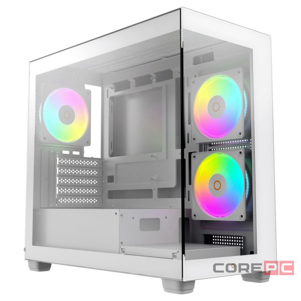 Компьютерный корпус Ocypus Gamma C52 WH TG ARGB White (Gamma-C52-W-HD300XX-GL)