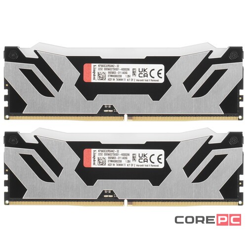 Оперативная память 32 Gb 6000 MHz Kingston FURY Renegade RGB (KF560C32RSAK2-32)