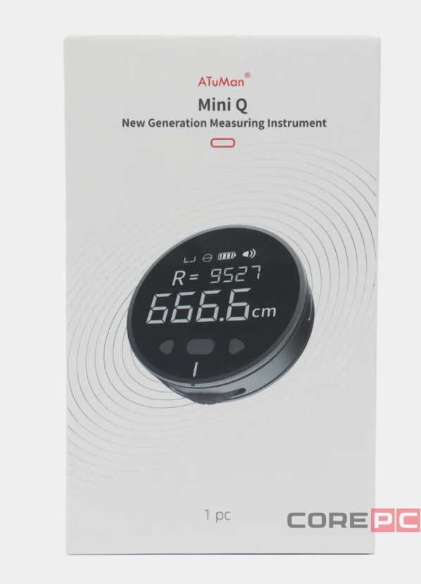 Умная рулетка Xiaomi Duka Small Q Ruler чёрная