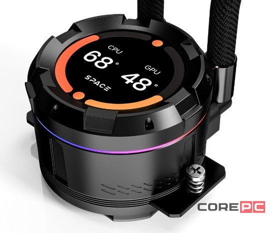 Система жидкостного охлаждения для процессора ID-COOLING SL360 PRO SE Black