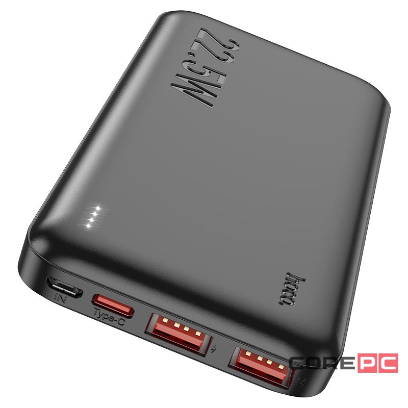Powerbank Hoco J101 10000mAh 2USB/1C 22.5W черный