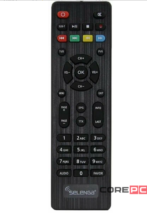 ТВ-приставка для приема цифрового телевидения Selenga T68D