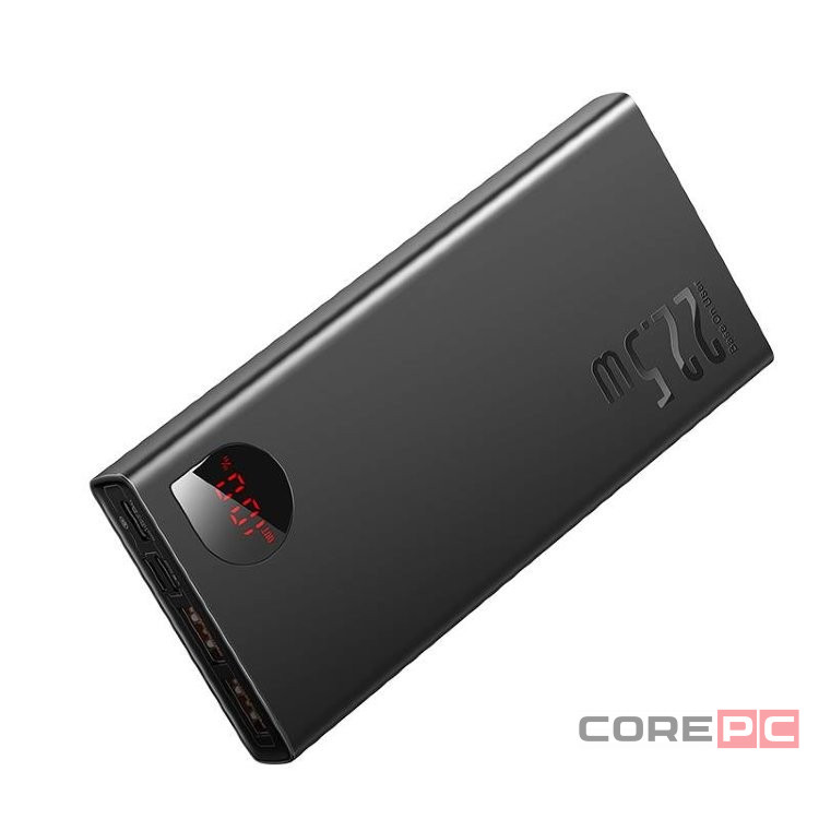 Powerbank Baseus Adaman 10000mAh 2USB/USB-C 3A 22.5W PPAD070001 черный