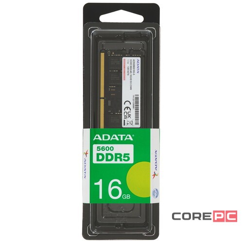 Оперативная память 16 Gb 5600 MHz ADATA XPG (AD5S560016G-S)
