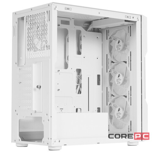 Компьютерный корпус 1STPLAYER TRILOBITE T7-P FRGB White (T7-P-WH-4F1-W)