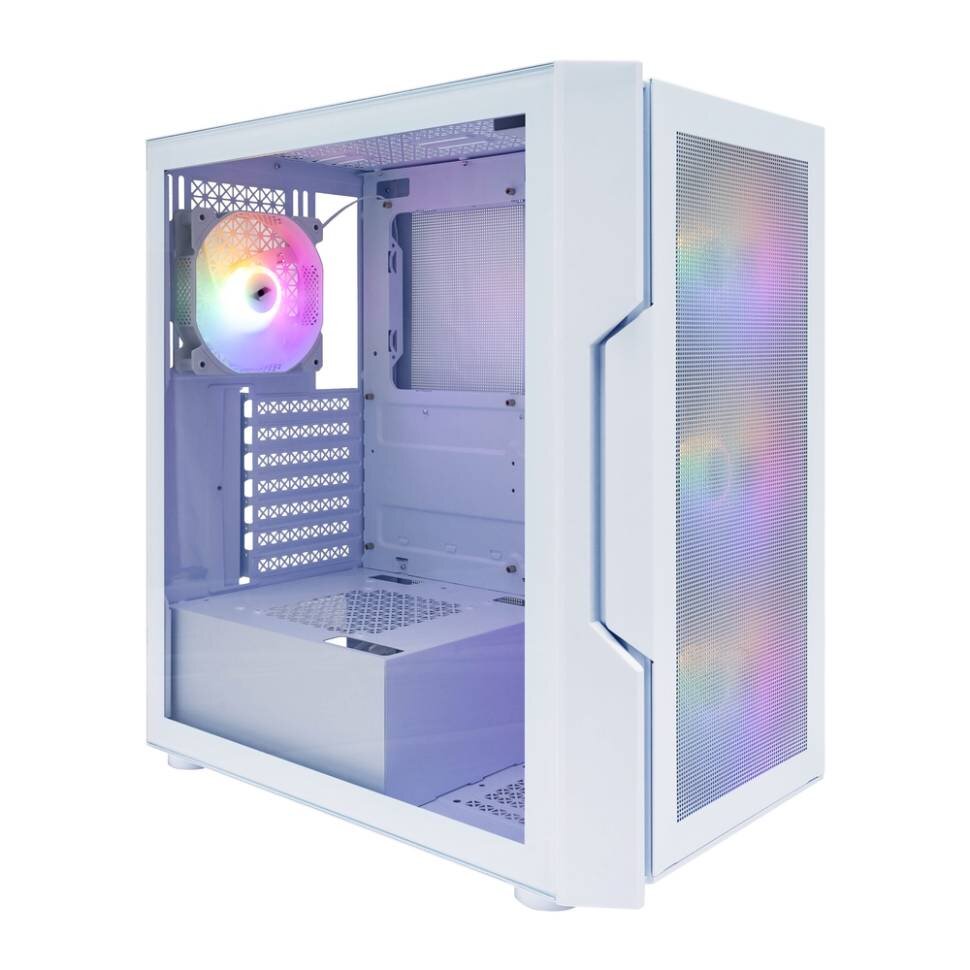 Компьютерный корпус 1STPLAYER TRILOBITE T7-P FRGB White (T7-P-WH-4F1-W)