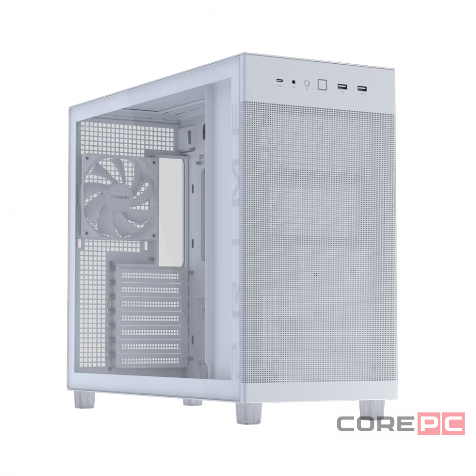 Компьютерный корпус ASUS PRIME AP303 TG White (90DC00V3-B39010)
