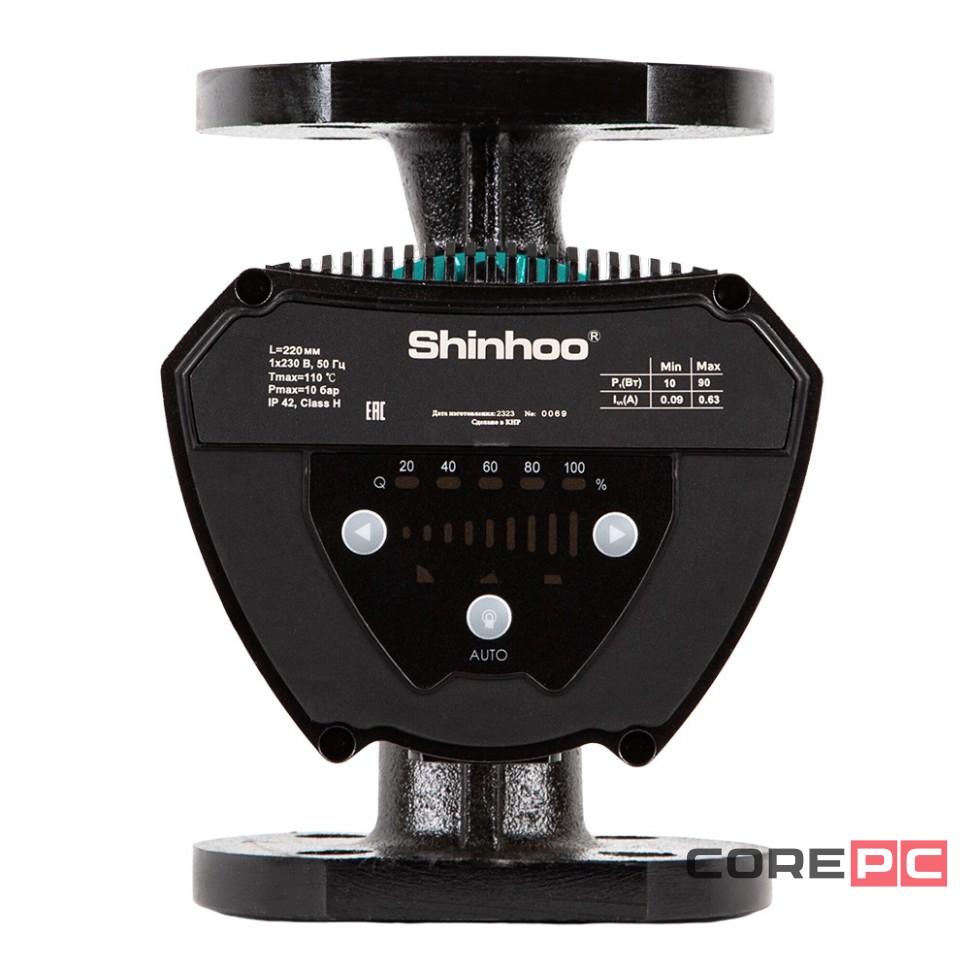 Насос циркуляционный Shinhoo MEGA 40-10F