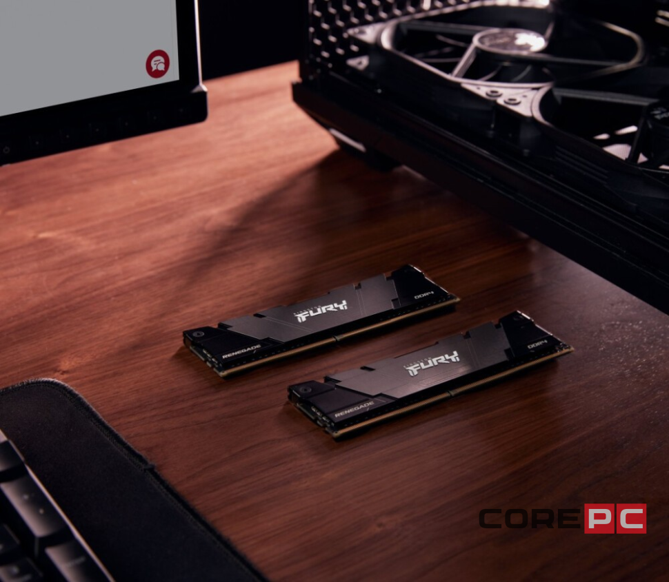 Оперативная память 16 Gb 4600 MHz Kingston FURY Renegade Black (KF446C19RB2K2/16)