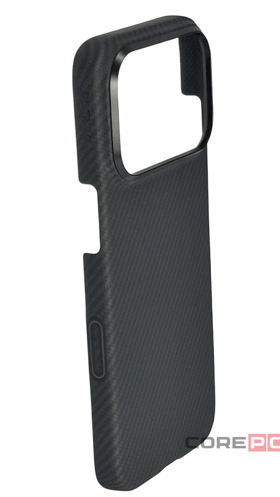 Накладка для i-Phone 17 Pro Pitaka Ultra Slim case черно-серая